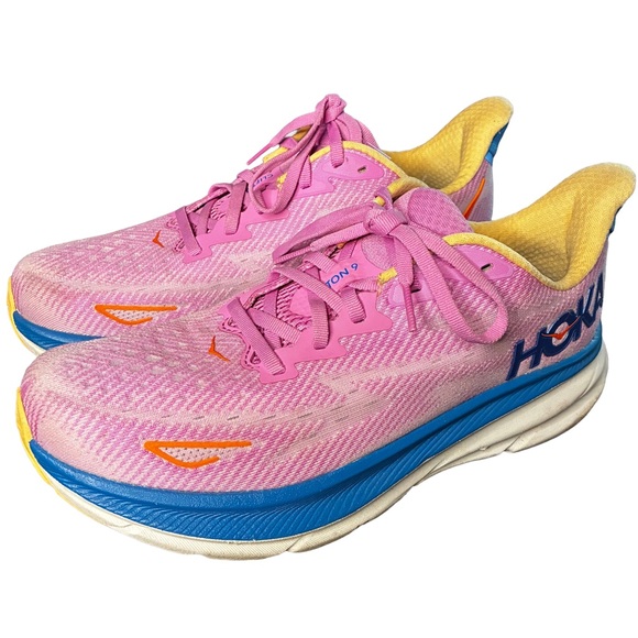 Hoka Clifton 9 Women’s Running Shoes 9.5 Pink Sweet Lilac - Picture 3 of 6